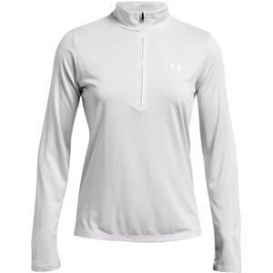 Under Armour Womens/Ladies Tech Textured Half Zip Top / Halo Grey